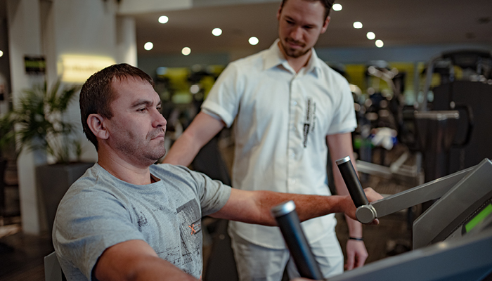 Milon Zirkel Abnehmen im Sportpark Heppenheim