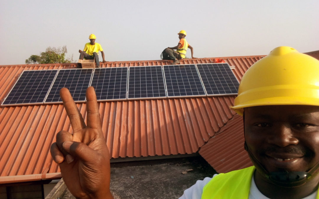 Solarmodule für Afrika